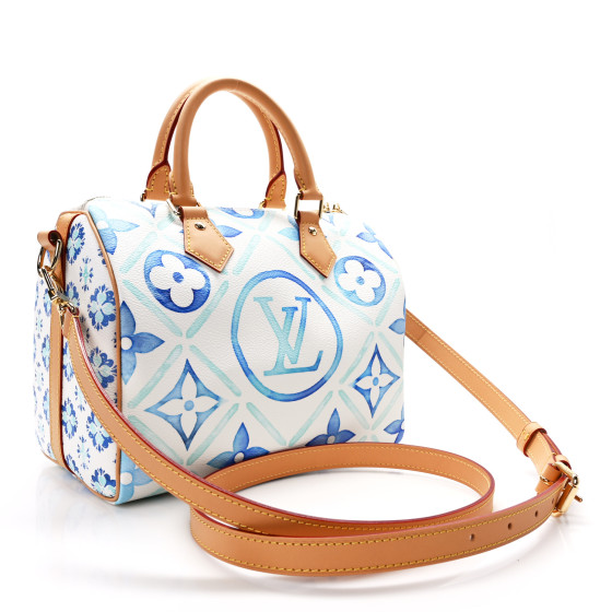 LOUIS VUITTON Monogram Tiles By The Pool Speedy Bandouliere