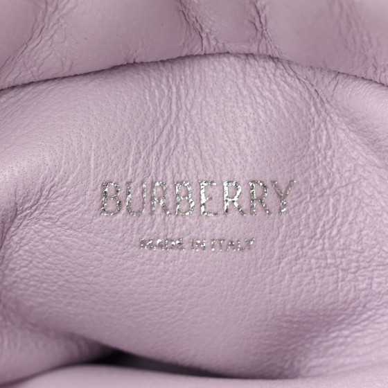 クラッチバッグ BURBERRY 'Rose' clutch Pink 8078860 Rose leather clutch in white - Burberry | Mytheresa