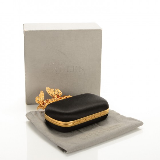 ★alexander mcqueen★ポーリングクラッチ Alexander McQueen Four-Ring Clear Box Clutch Dark Coral Red