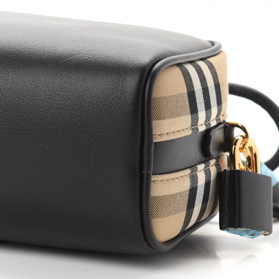 BURBERRY キューブバッグ BURBERRY HALF CUBE LEATHER CROSSBODY BAG – Caroline's