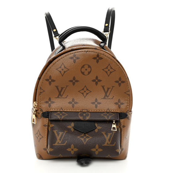 LOUIS VUITTON Reverse Monogram Palm Springs Backpack Mini