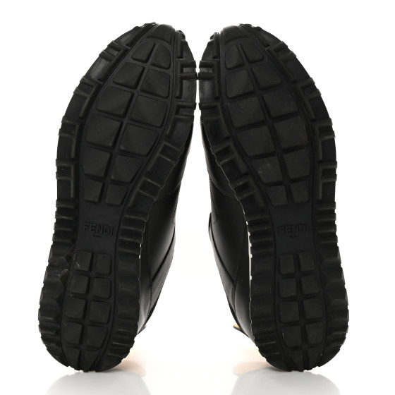 FENDI Vitello Elite Spike Monster Eyes Runner Sneakers 8