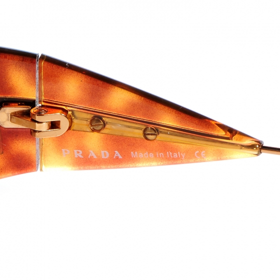 PRADA Tortoise Shell Sunglasses SPR 55H 70547 | FASHIONPHILE