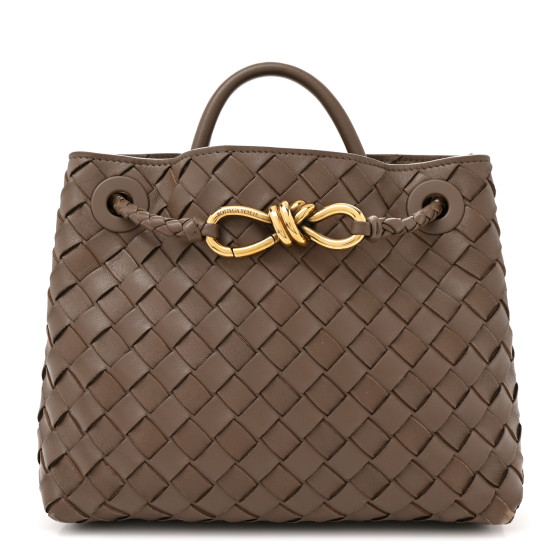 BOTTEGA VENETA Nappa Intrecciato Small Andiamo Shoulder Bag