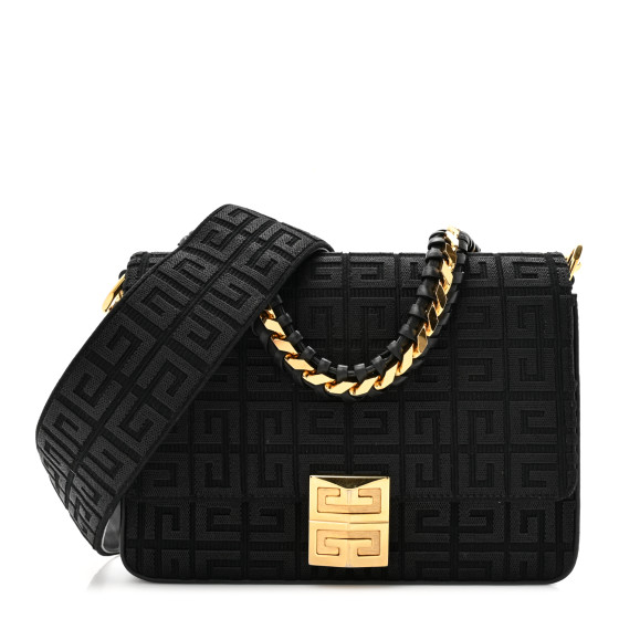 【関税＆送料込み】Givenchy 4G Bag With Chain Givenchy 4G Medium Crossbody in 4G Embroidery with Woven