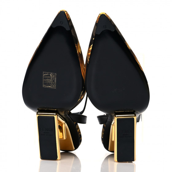 FENDI X VERSACE Silk Calfskin Fendace Fendi First 95mm