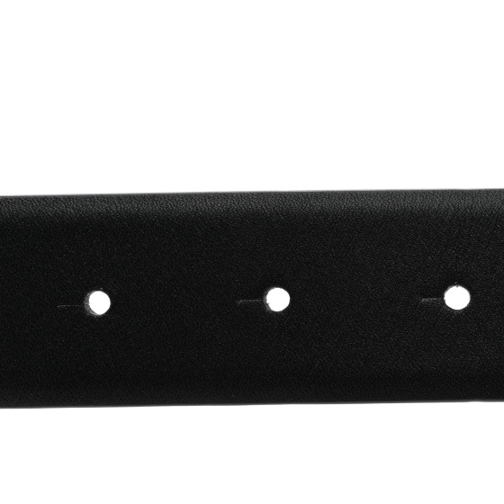 CHANEL Calfskin CC Reversible Belt 70 28 Black Burgundy