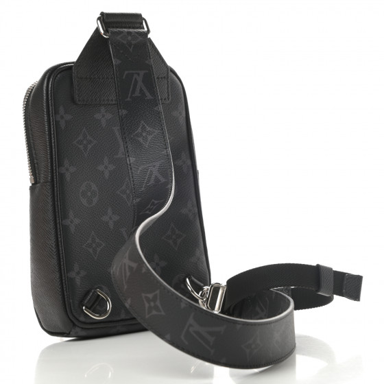LOUIS VUITTON Taigarama Outdoor Slingbag Black 784280