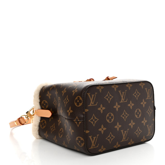 【無料郵送/関税込/正規品】 Louis Vuitton Shearling Neonoe BB LOUIS VUITTON Monogram Shearling Cozygram Neonoe BB 1336235