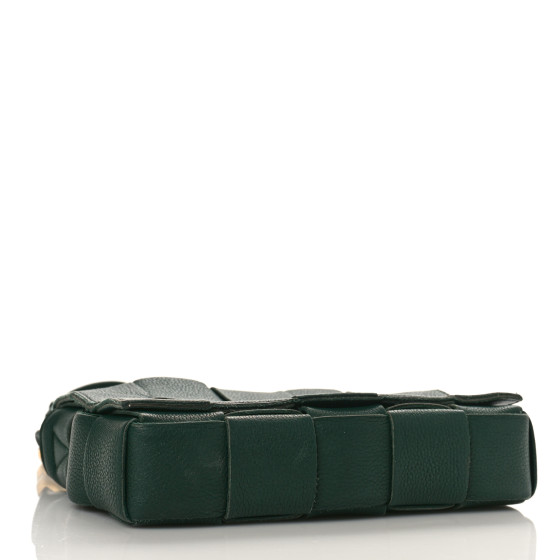 BOTTEGA VENETA Grained Calfskin Maxi Intrecciato Cassette