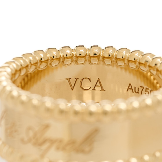 【Van Cleef & Arpels】Perlee Signature Ring イエローゴールド Perlée signature ring 18K yellow gold- Van Cleef & Arpels