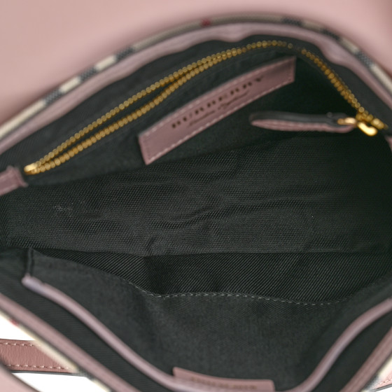 小物 Burberry Cloth satchel Burberry Beige in Cloth - 53435203