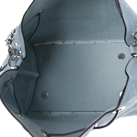LOUIS VUITTON Calfskin Perforated Mahina Bella Horizon Blue