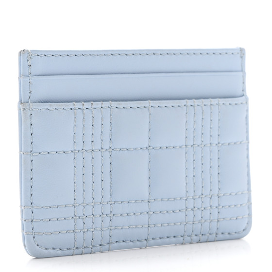 【BURBERRY】LOLA CARD WALLET Burberry Black Quilted Lola Card Holder Burberry