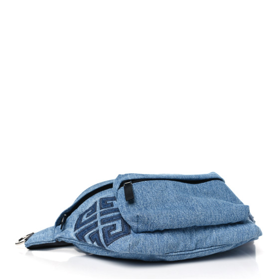GIVENCHY Essential U Denim Belt Bag Light Blue 1539343