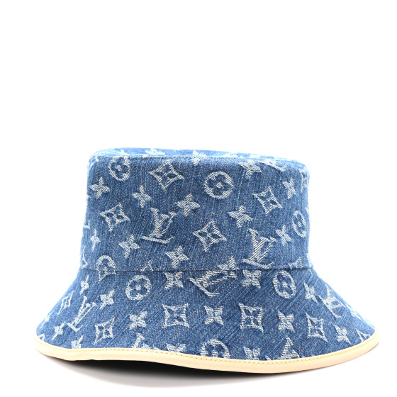LV★ルイヴィトン リミックス バケットハット LOUIS VUITTON Monogram Denim Jacquard LV Remix Bucket Hat