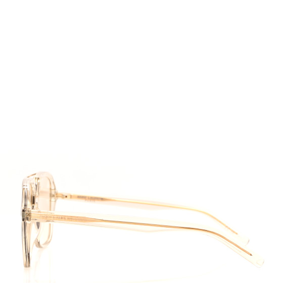 SAINT LAURENT Acetate Geometric Aviator Sunglasses SL 545