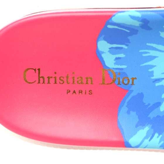 Christian Dior フラワープリント パンプス DIOR | Dior Lucky J'Adior スリングバックパンプス Flowers