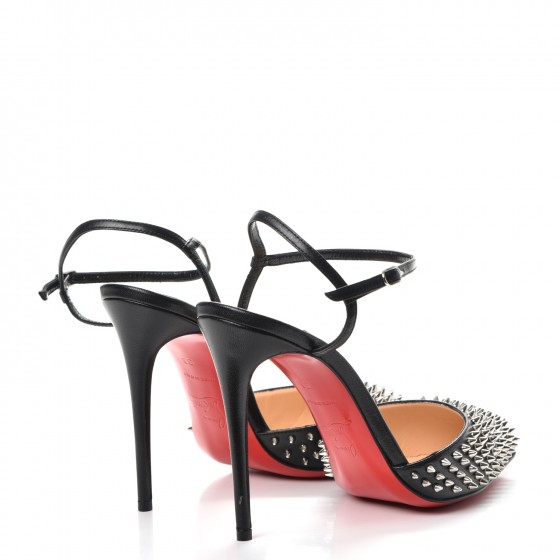 CHRISTIAN LOUBOUTIN Kid Baila Spike 100 Pumps 36 Black