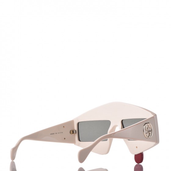 GUCCI Acetate Crystal Hollywood Forever Tear Drop Sunglasses