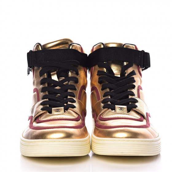 パーツ CHANEL MENS CHANEL CC Logo Sneaker 'White Silver' Men's Original Shoe