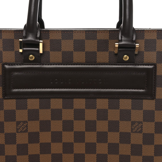 【希少】 LOUIS VUITTON Damier Ebene Venice Sac Plat GM LOUIS VUITTON Damier Ebene Venice Sac Plat GM 1602801