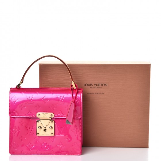 LOUIS VUITTON Vernis Spring Street Fuchsia 235880 | FASHIONPHILE