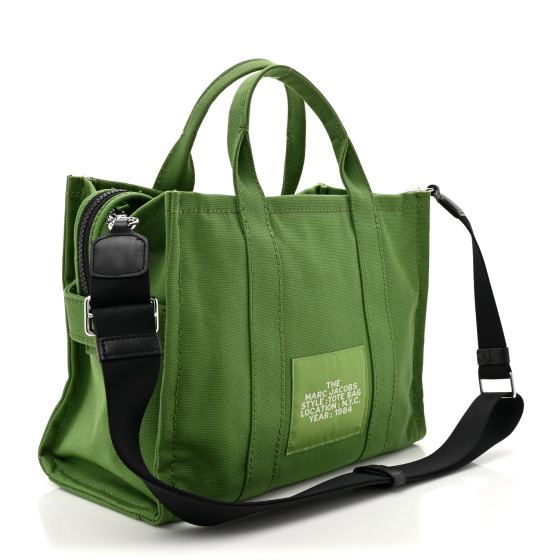 トートバッグ Marc Jacobs The Medium Tote - Cotton - Green Marc Jacobs The Medium Tote Bag | Green | FARFETCH