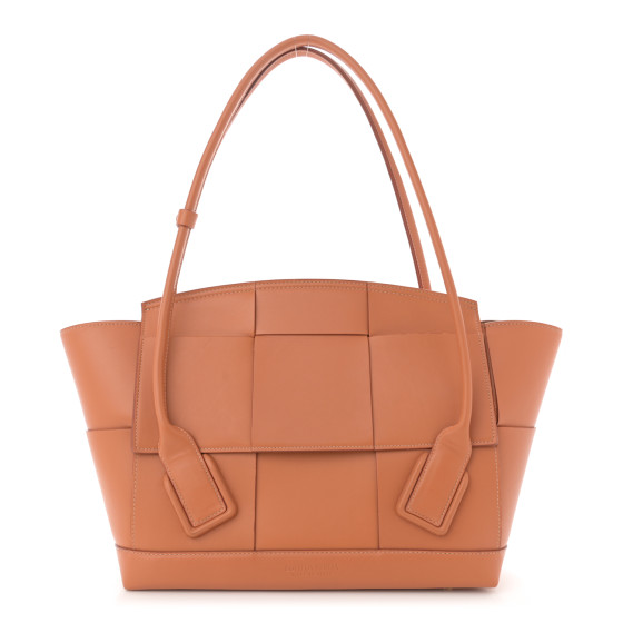 BOTTEGA VENETA French Calfskin Maxi Intrecciato Medium Arco