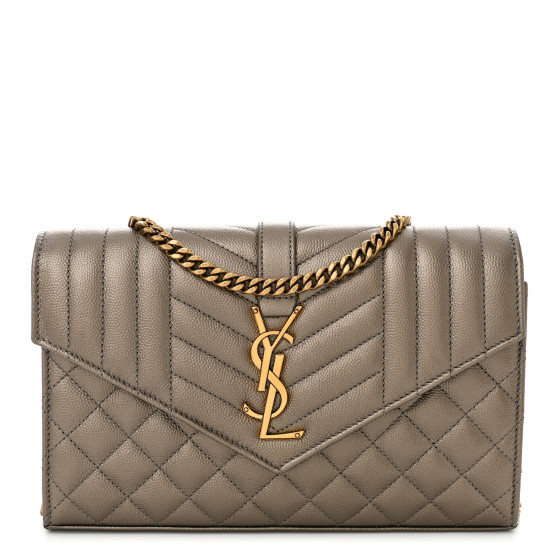 ysl monogram chain wallet bag