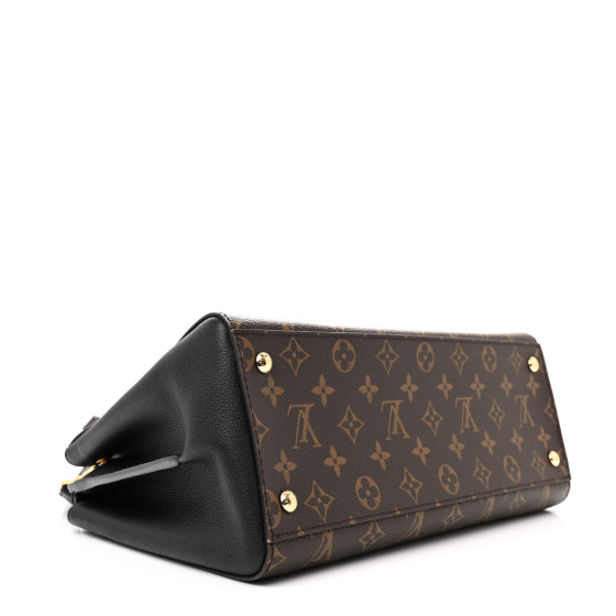 LOUIS VUITTON Monogram Florine 2Way Hand Bag Brown Black