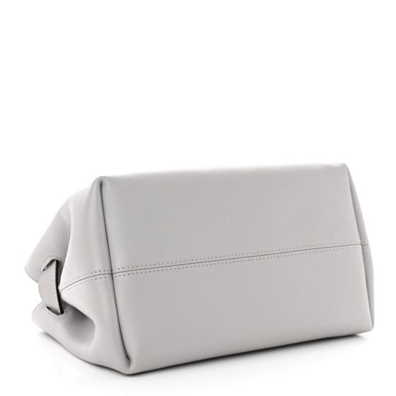 MULBERRY Silky Calfskin Medium Islington Pale Grey 1494289