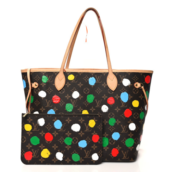 LOUIS VUITTON LV X YK Monogram Dots Neverfull MM 1494564