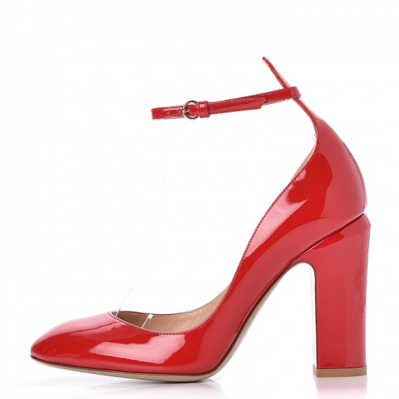 パンプス Valentino Garavani Mary Jane \"Tan-Go\" VALENTINO GARAVANI Patent Tan-Go Mary Jane 60mm Pumps 36