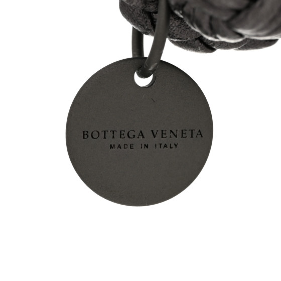 BOTTEGA VENETA Nappa Intrecciato Bracelet Black 1364741