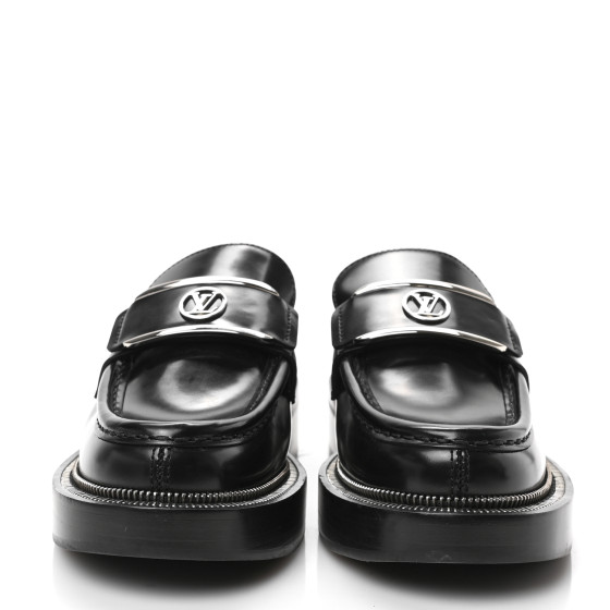 Louis Vuitton ブラック スエード モカシン LOUIS VUITTON Suede Monogram Run Away Sneakers 36.5 Black