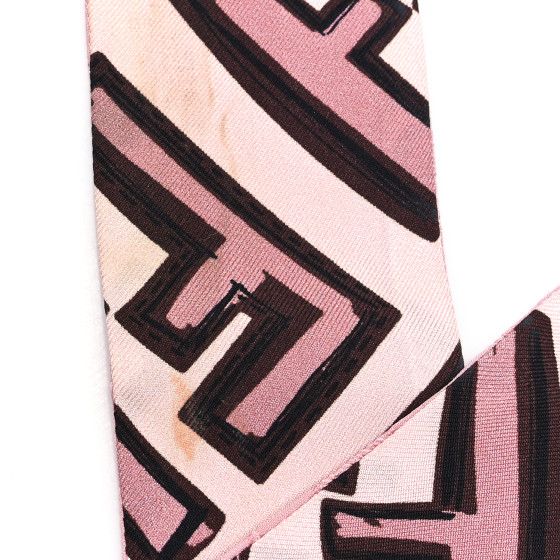 FENDI Silk Wrappy Bandeau Pink 1663306 | FASHIONPHILE