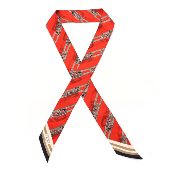 【関税&送料込】Fendi Wrappy Silk Bandeau Wrappy Silk Multicolor | Fendi