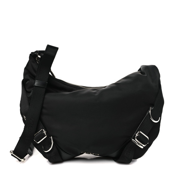GIVENCHY Nylon Voyou Crossbody Bag Black 1654478 | FASHIONPHILE