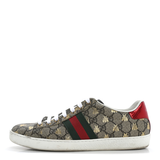 mochaページ③ GUCCI GG Supreme Monogram Bees Ayers Web Womens Ace Sneakers