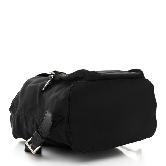 オンラインショップ Nylon Tessuto PRADA Vela 1649762 Black Backpack Cinch バッグ