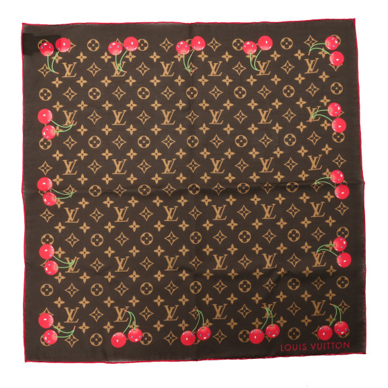 【ルイヴィトン】 LV×TM Monogram Cerise Shawl LV x TM Monogram Cerise Shawl S00 - Women - Accessories