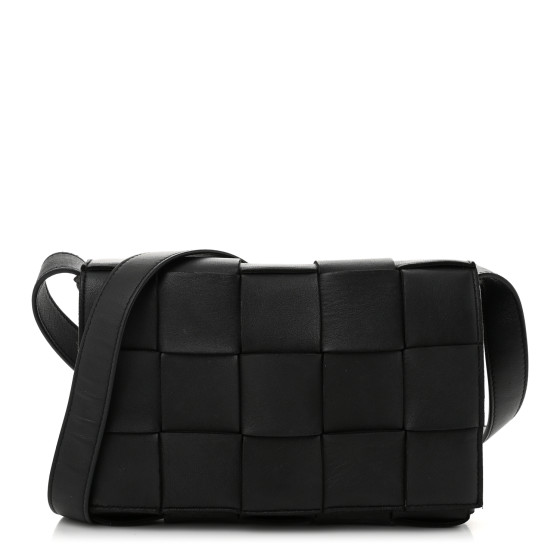☆【BOTTEGA VENETA】☆INTRECCIATO CASSETTE CROSSBODY BA.G☆ Bottega Veneta The Cassette Intreccio Leather Crossbody Bag