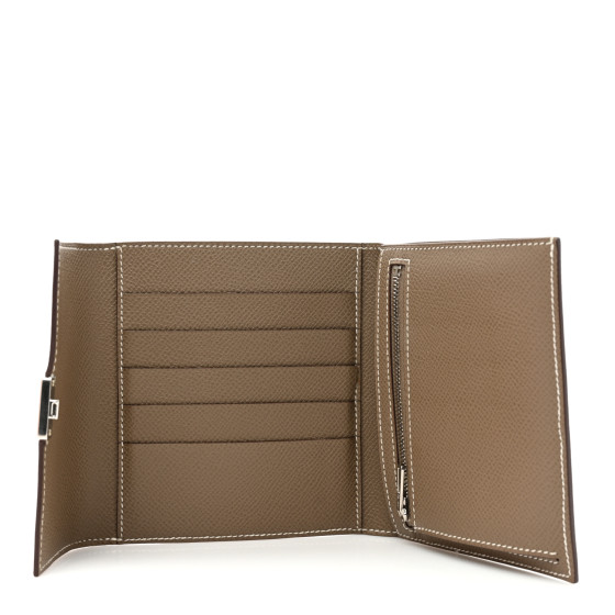 Hermes Clic 12 クリック12 Wallet STAMP D【新品未使用】 HERMES エルメス 三つ折 コンパクト 財布 