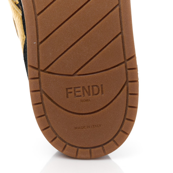 VERSACE X FENDI Suede Fabric FF Baroque Mens Fendace Match