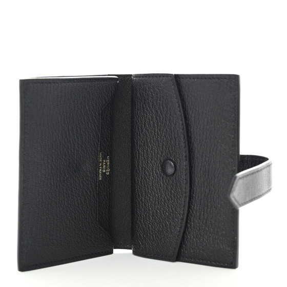 入手困難◆送料込【HERMES】BirdyCharm EpsomOstrich MysoreMilo HERMES Chevre Mysore Bearn Card Holder Wallet Orange 1603517