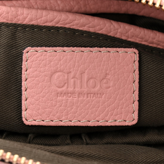 CHLOE Calfskin Medium Marcie Satchel Light Pink 1691882