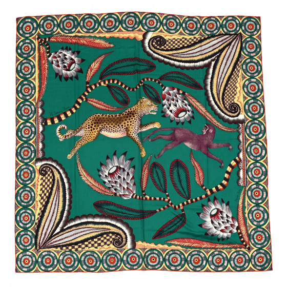 a*n様 Hermes The Savana Dance シルク カレ70 エル Hermes The Savana Dance 70cm Orange Silk Scarf – I MISS YOU