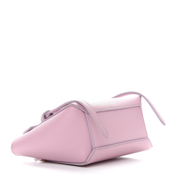 CELINE Grained Calfskin Pico Belt Bag Rose Quartz 925872