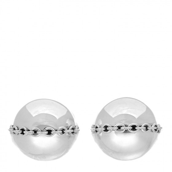 【Tiffany & Co.】Tiffany HardWear Ball Earrings in Silver, Tiffany HardWear Ball Earrings in Silver, 8 mm | Tiffany